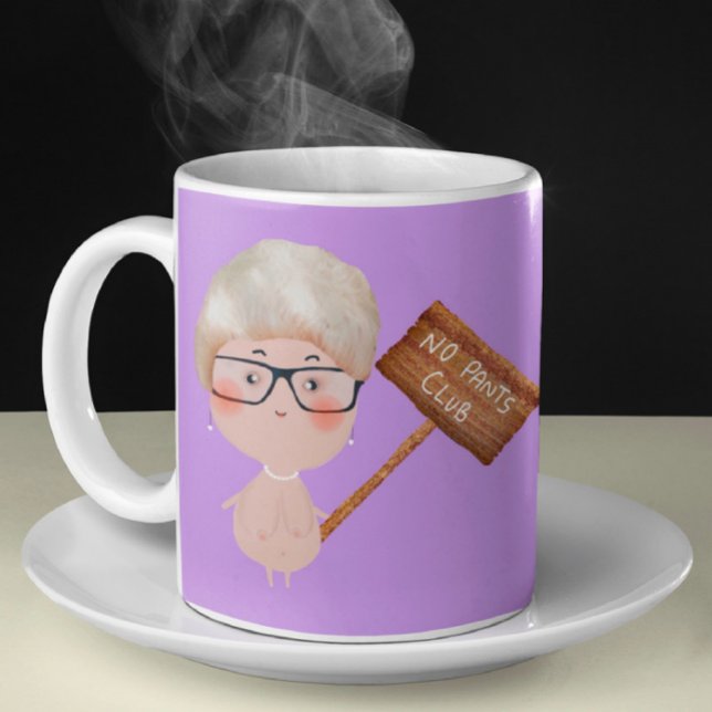 Granny Byxor Funny Kaffemugg (Skapare uppladdad)