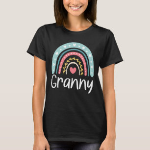 Granny Cute Grandma Family Matching Rainbow T Shirt