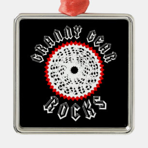 Granny Gear Sten Cycling Julgransprydnad Metall