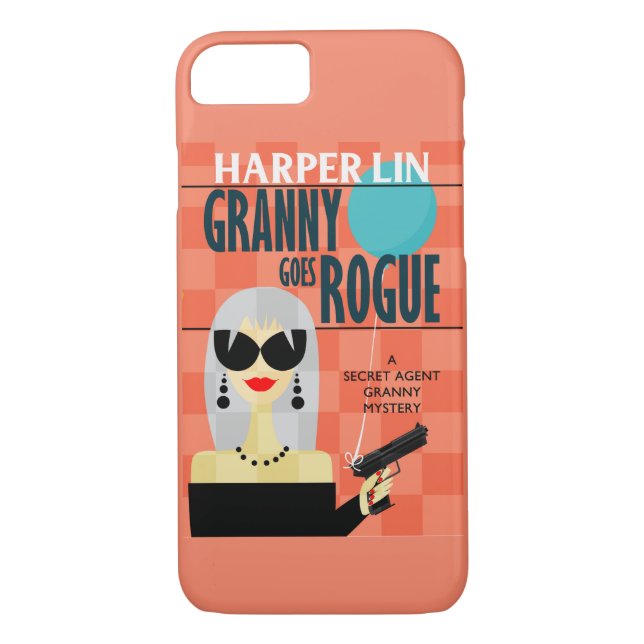 Granny Goes Rogue Harper Lin Telefonväska Case-Mate iPhone Skal (Baksida)