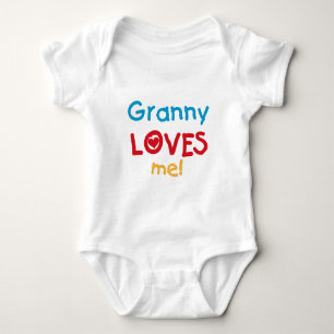 Granny Kärlek Me Tshirts och Gifts