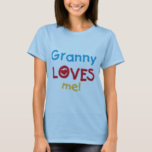 Granny Kärlek Me Tshirts och Gifts