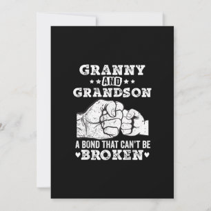 Granny och morson en obligation som inte kan bryta