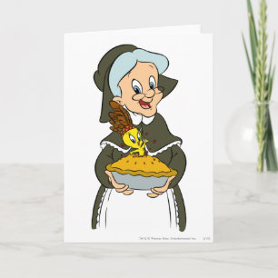 Granny och TWEETY™ Paj Kort