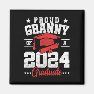Granny of a cl of 2024 Student Senior Studenten Magnet