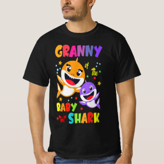 Granny of the Baby Shark Birthday Granny Shark T Shirt