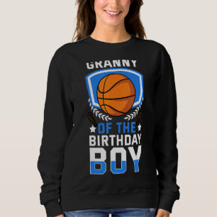 Granny of the Birthday Boy Basketball Family Celeb T Shirt