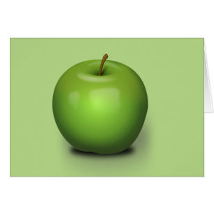 Granny Smith Apple Hälsningskort