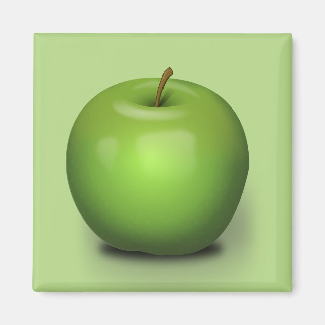 Granny Smith Apple Magnet (Framsidan)