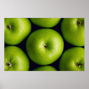 Granny Smith äpples Poster