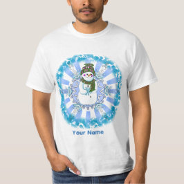 Granny Snowflake Snögubbe T-Shirt