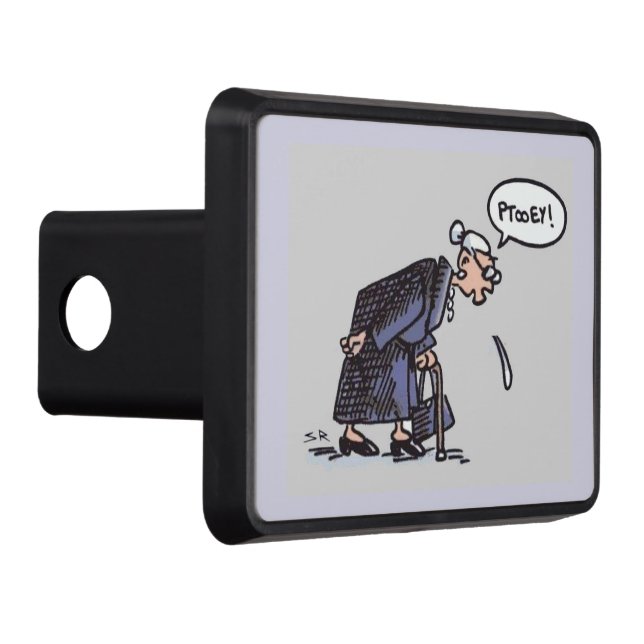 Granny Spitting! stötdämpare Skydd För Dragkrok (Höger)