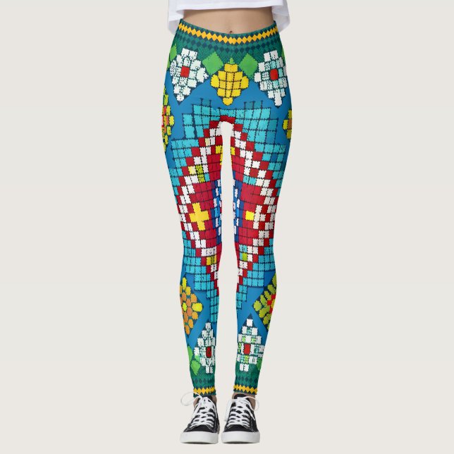 Granny Square Bloomers Leggings (Framsida)