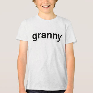 Granny Text Tee - Sweet and Nostalgic Vibes!