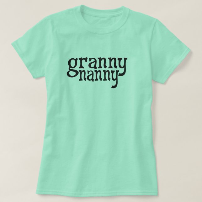 Grannybarnflicka T-shirt (Design framsida)