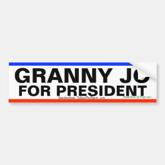GRANNYJO FÖR PRESIDENT!!! - BILDEKAL