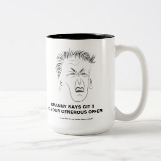 Grannynågot att sägaGit mugg 2