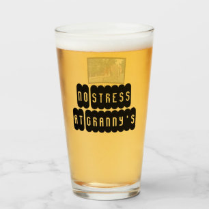 Grannys Hideout Beverage Glass Glaskopp
