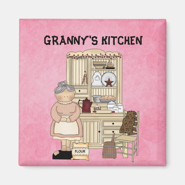 GRANNY'S KITCHEN MAGNET (Framsidan)