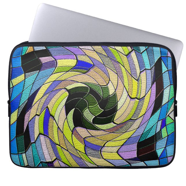 Grannys Quilt.... Laptop Fodral (Framsidan)