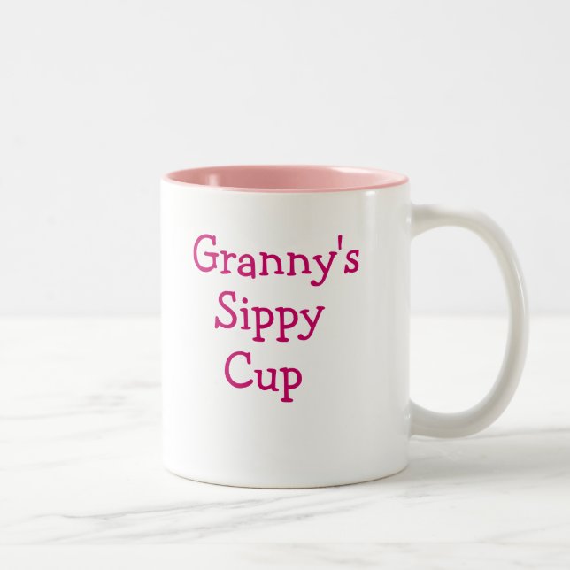 Grannys sippy kopp-kaffe mugg (Höger)