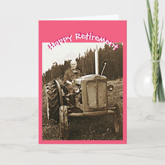 Grannys traktor Pension Kort (Framsida)