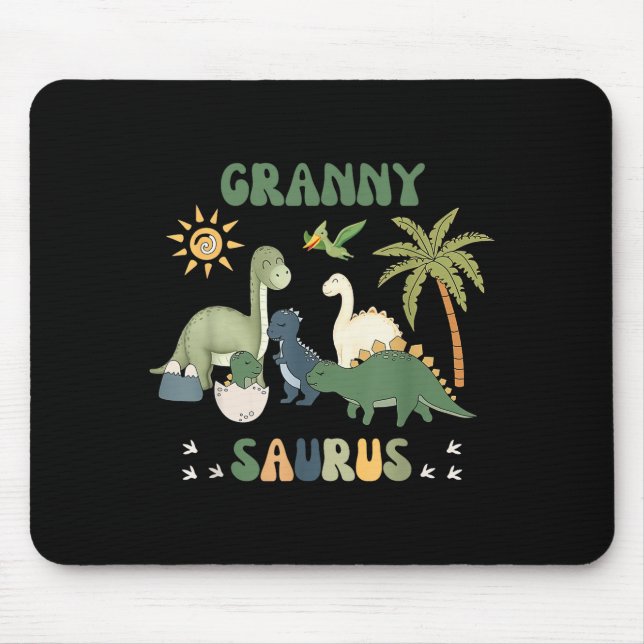 Grannysaurus T Rex Dinosaur Granny Saurus Familj M Musmatta (Framsidan)