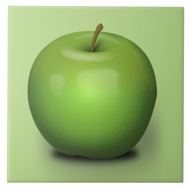 Grannysmed Apple Kakelplatta (Framsidan)