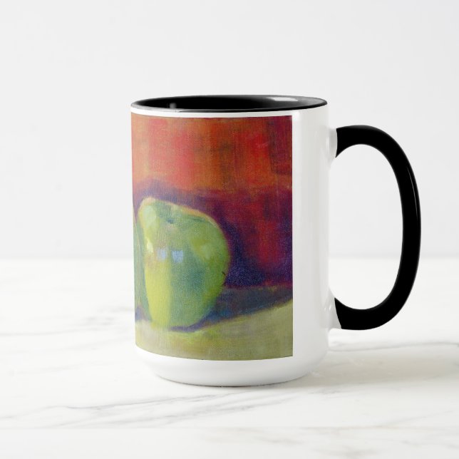 Grannysmed mugg för recept för Apple paj (Höger)