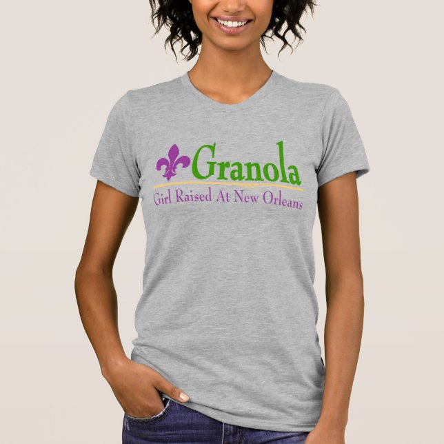 Granola: Flickan på New Orleans T-Shirt (Framsida)