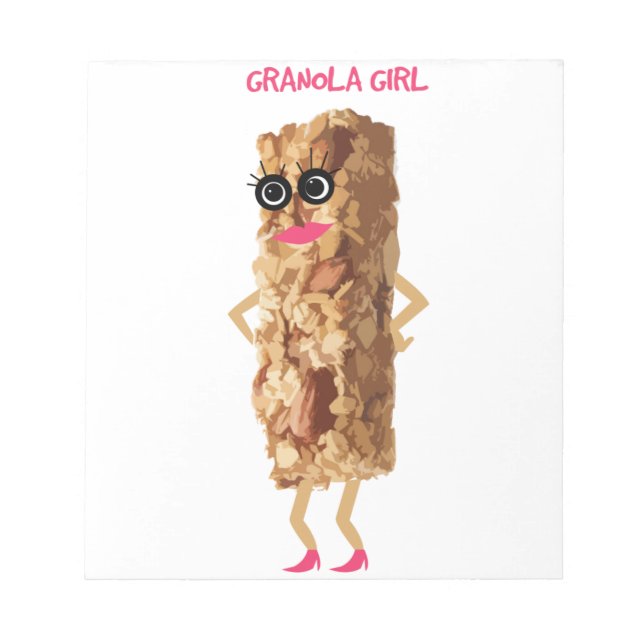 Granola Girl Anteckningsblock (Framsida)