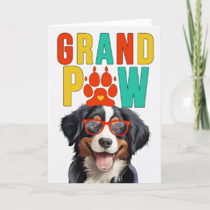 GranPAW Entlebucher Mountain HUND GrandföräldrDay Helgkort