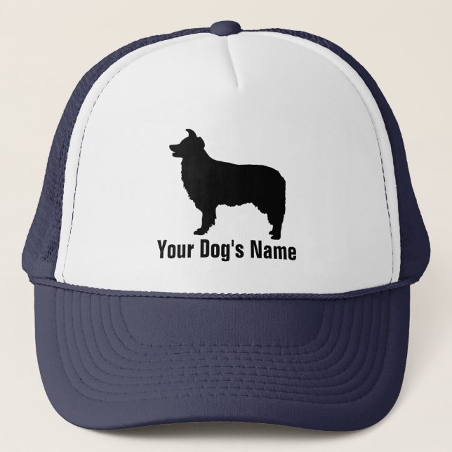 Gräns Collie ボ ー ダ ー ー ・ コ リ Truckerkeps (Framsida)