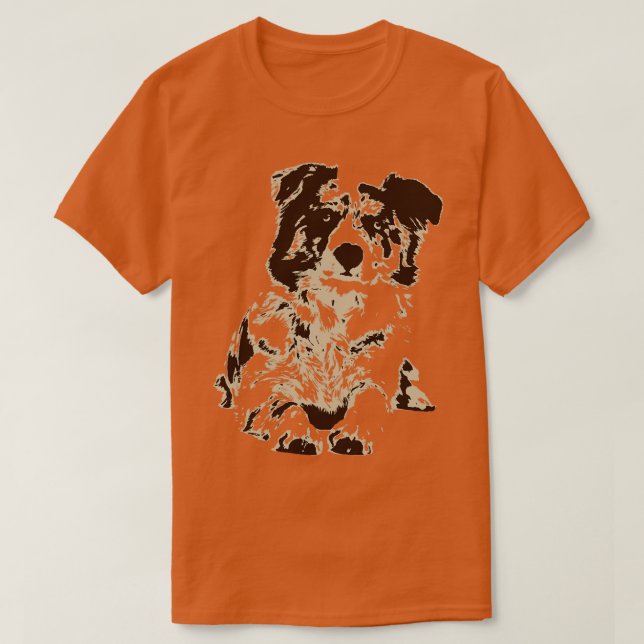 Gräns Collie 5 T Shirt (Design framsida)