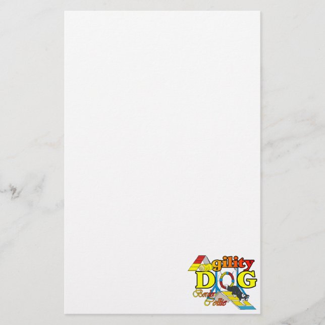 Gräns Collie Agiality Brevpapper (Framsida)