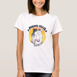 Gräns Collie Älskare T Shirt