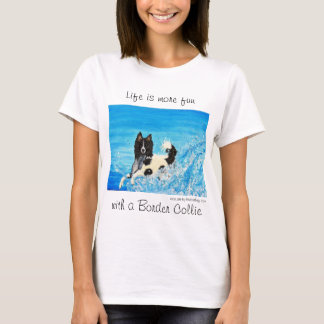 Gräns Collie Älskare T-shirt