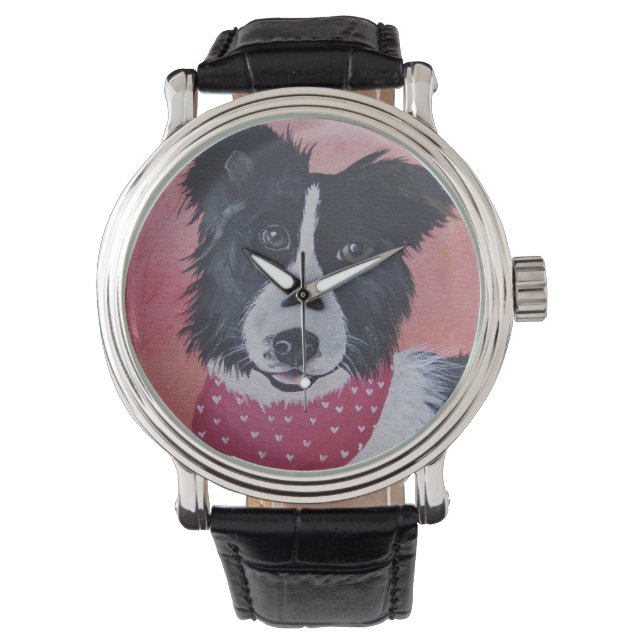 Gräns Collie Armbandsur (Framsida)