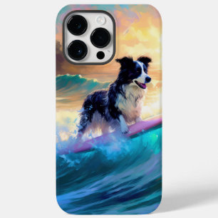 Gräns Collie Beach Surfing Painting