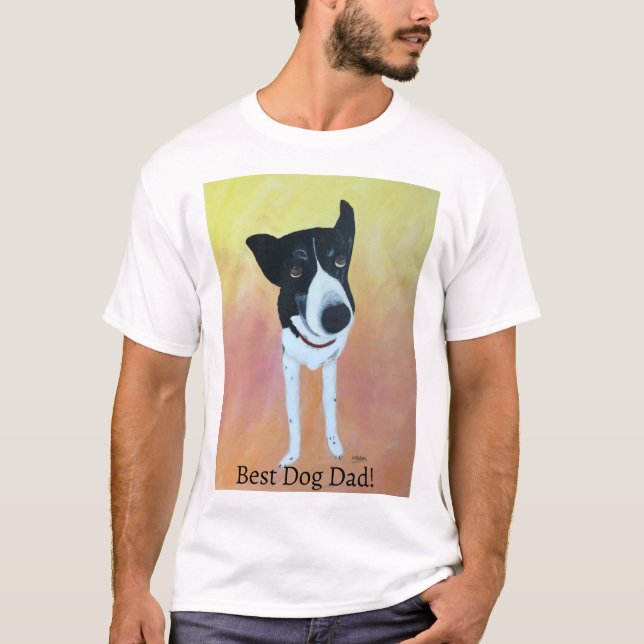 Gräns Collie, Best Hund Pappa, Tshirts (Framsida)