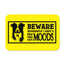 Gräns Collie Beware, jag har ett par modeller