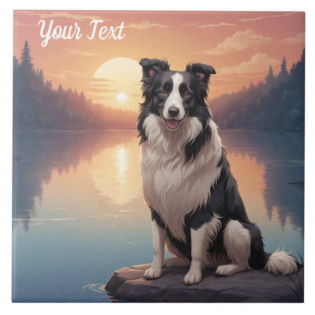 Gräns Collie by Sjö Kakelplatta (Framsidan)