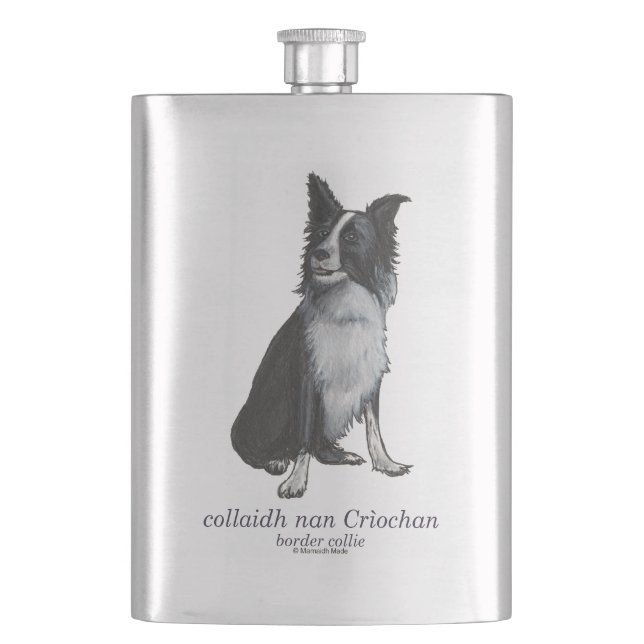 gräns collie - collaidh nan Crìochan Fickplunta (Framsidan)