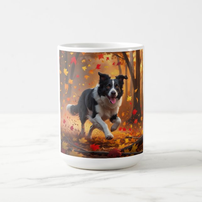 Gräns Collie Elegant Breed Coffee Mugg (Center)