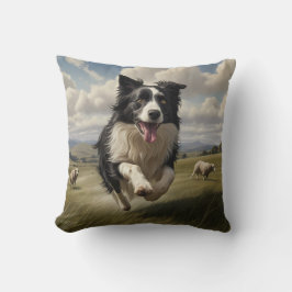 Gräns Collie Elegant Dekorativ kudde