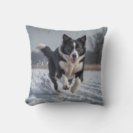 Gräns Collie Elegant Dekorativ kudde