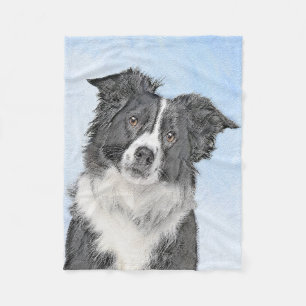 Gräns Collie-färgning - Cute Original-Hund Fleecefilt