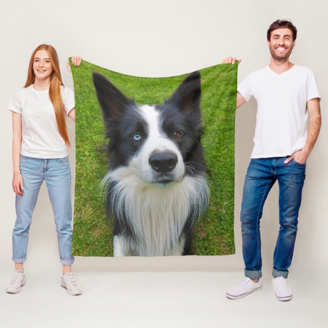Gräns Collie Fleecefilt (På plats)