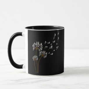 Gräns Collie Flower Fly Dandelion Gräns Collie Mugg