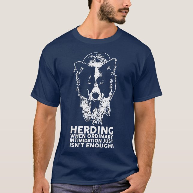 Gräns Collie Funny Samlare Breed T Shirt (Framsida)